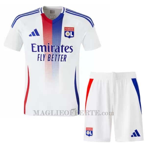 Maglia Olympique Lione Bambino Gara Home 2024/25