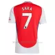 Maglia Arsenal Bukayo Saka 7 Bambino Gara Home 2024/25