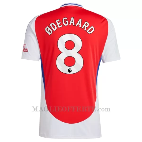 Maglia Arsenal Martin Ødegaard 8 Bambino Gara Home 2024/25