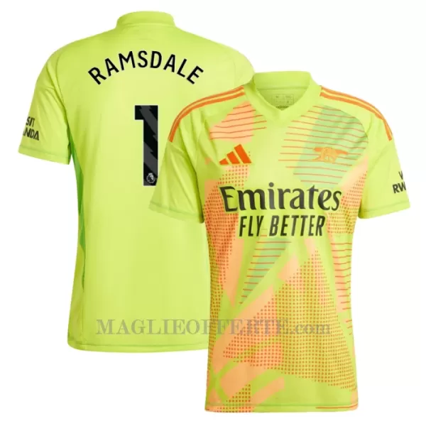 Maglia Portiere Arsenal Ramsdale 1 Gara Home 2024/25