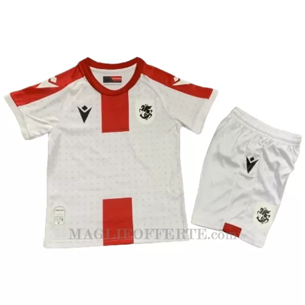 Maglia Georgia Bambino Gara Home Euro 2024