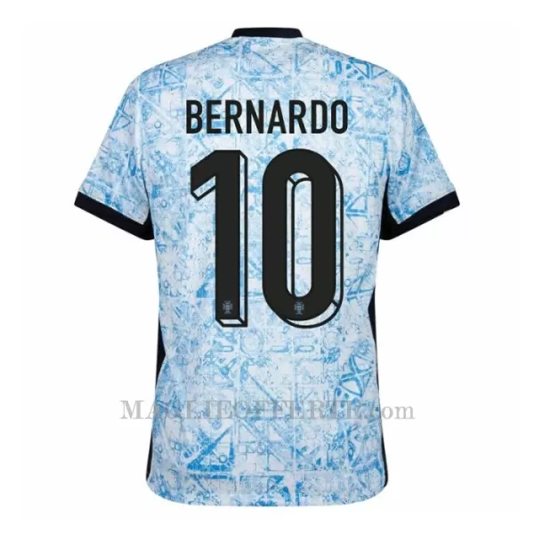 Maglia Portogallo Bernardo Silva 10 Gara Away Euro 2024