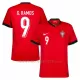 Maglia Portogallo G. Ramos 9 Gara Home Euro 2024