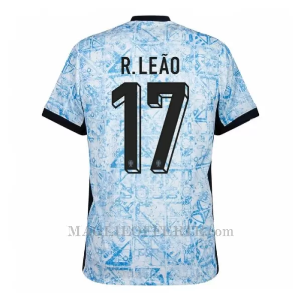 Maglia Portogallo Rafael Leão 17 Gara Away Euro 2024