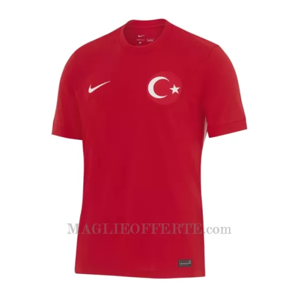 Maglia Turchia Bambino Gara Away Euro 2024