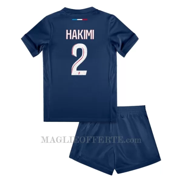 Maglia Paris Saint-Germain Achraf Hakimi 2 Bambino Gara Home 2024/25