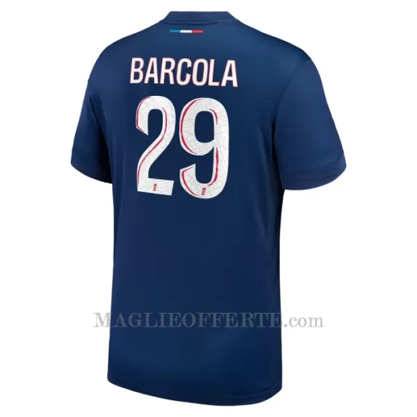 Maglia Paris Saint-Germain Bradley Barcola 29 Gara Home 2024/25