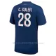 Maglia Paris Saint-Germain Carlos Soler 28 Gara Home 2024/25