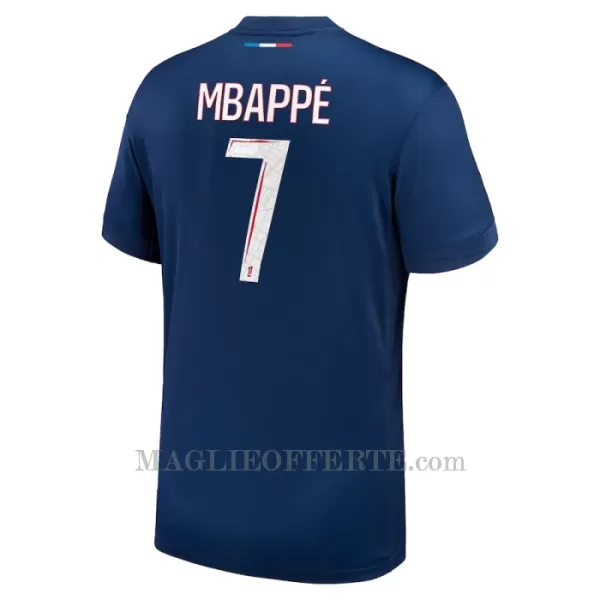 Maglia Paris Saint-Germain Kylian Mbappé 7 Gara Home 2024/25