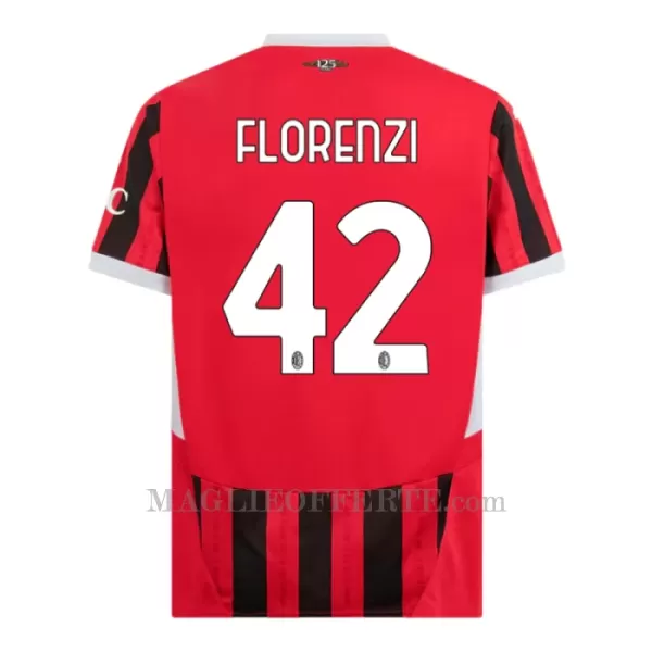 Maglia AC Milan Florenzi 42 Gara Home 2024/25