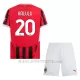 Maglia AC Milan Pierre Kalulu 20 Bambino Gara Home 2024/25