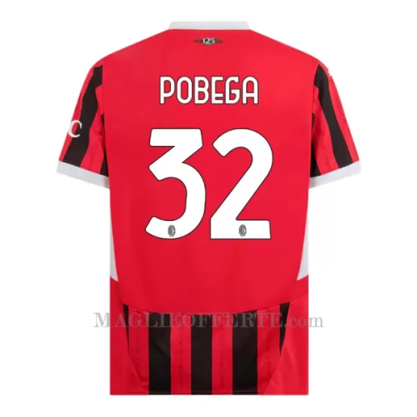 Maglia AC Milan Pobega 32 Gara Home 2024/25