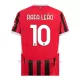 Maglia AC Milan Rafael Leão 10 Bambino Gara Home 2024/25