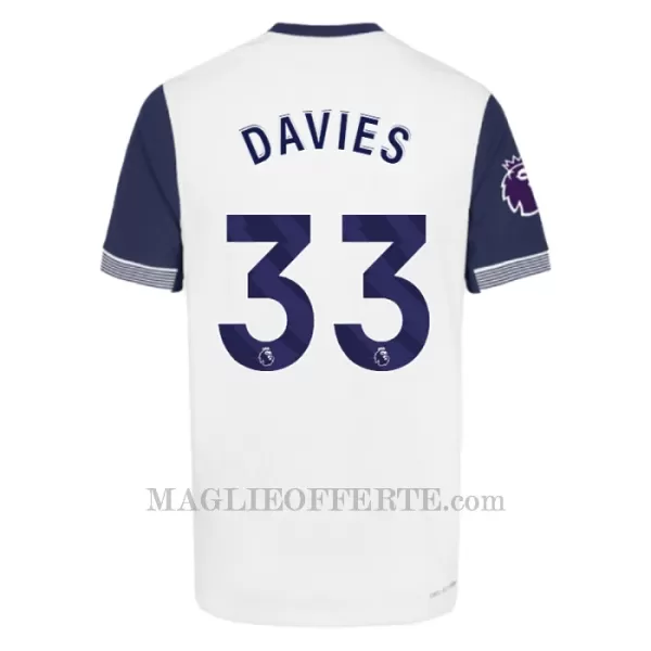 Maglia Tottenham Hotspur Alphonso Davies 33 Gara Home 2024/25