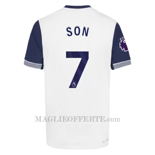 Maglia Tottenham Hotspur Heung-min Son 7 Bambino Gara Home 2024/25