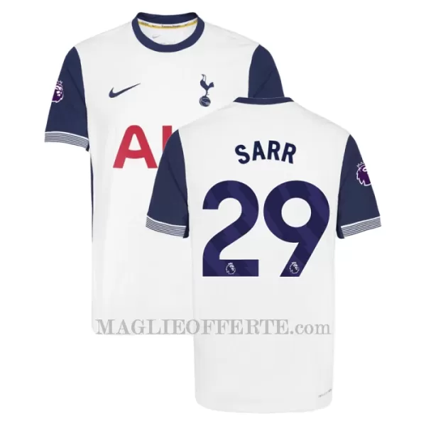 Maglia Tottenham Hotspur Sarr 29 Gara Home 2024/25