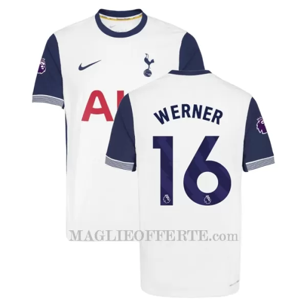 Maglia Tottenham Hotspur Werner 16 Gara Home 2024/25