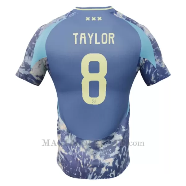 Maglia AFC Ajax Kenneth Taylor 8 Bambino Gara Away 2024/25