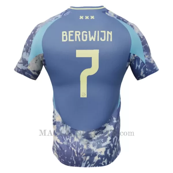 Maglia AFC Ajax Steven Bergwijn 7 Bambino Gara Away 2024/25