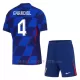 Maglia Croazia Josko Gvardiol 4 Bambino Gara Away Euro 2024