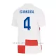 Maglia Croazia Josko Gvardiol 4 Gara Home Euro 2024