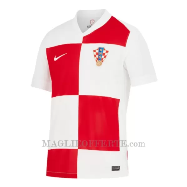 Maglia Croazia Josko Gvardiol 4 Gara Home Euro 2024