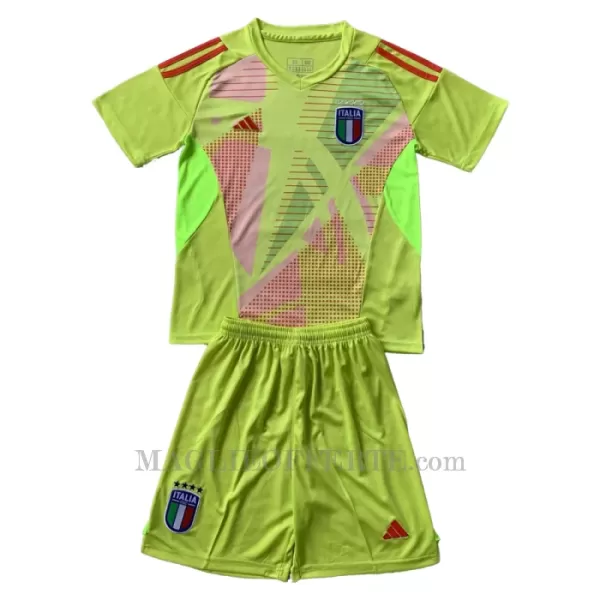 Maglia Portiere Italia Bambino Euro 2024 Giallo