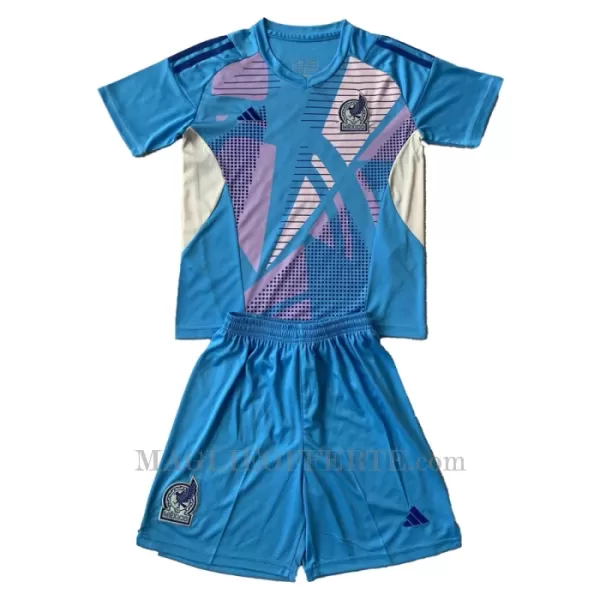 Maglia Portiere Messico Bambino 2024 Blu