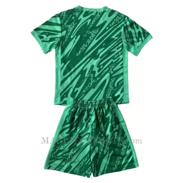 Maglia Portiere Paesi Bassi Bambino Euro 2024 Verde