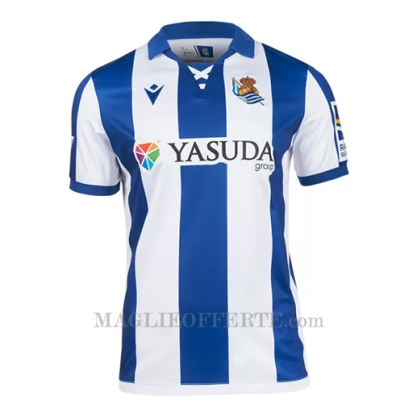 Maglia Real Sociedad Bambino Gara Home 2024/25