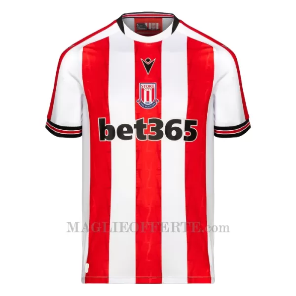 Maglia Stoke City Bambino Gara Home 2024/25