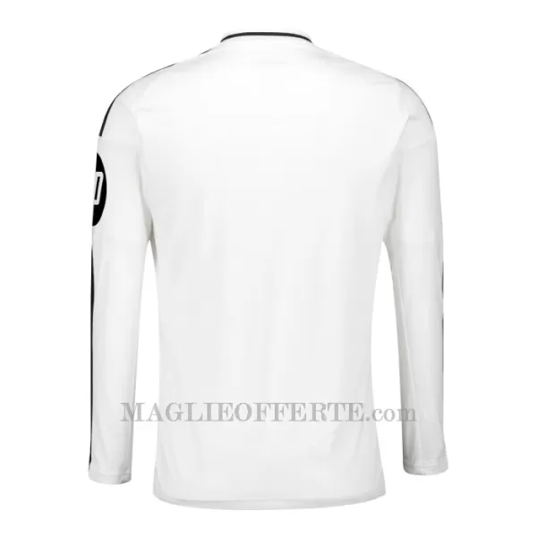 Maglia Real Madrid Bambino Gara Home 2024/25 Maniche Lunghe