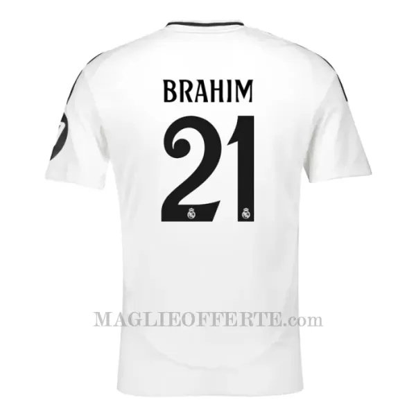 Maglia Real Madrid Brahim 21 Gara Home 2024/25