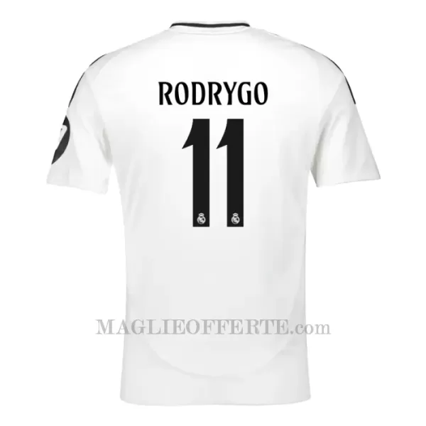 Maglia Real Madrid Rodrygo Goes 11 Bambino Gara Home 2024/25