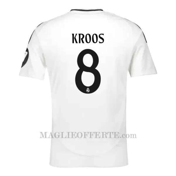 Maglia Real Madrid Toni Kroos 8 Bambino Gara Home 2024/25