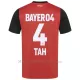 Maglia Bayer 04 Leverkusen Jonathan Tah 4 Gara Home 2024/25