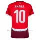 Maglia Svizzera Xhaka 10 Gara Home Euro 2024