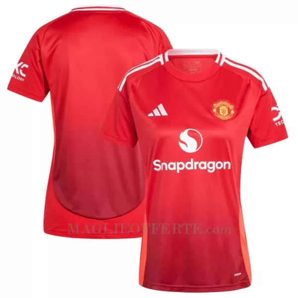 Maglia Manchester United Donna Gara Home 2024/25