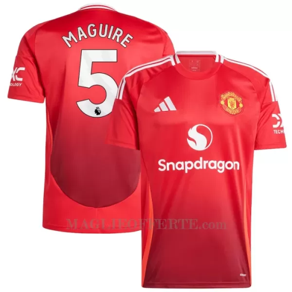 Maglia Manchester United Harry Maguire 5 Gara Home 2024/25