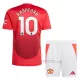 Maglia Manchester United Marcus Rashford 10 Bambino Gara Home 2024/25