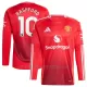 Maglia Manchester United Marcus Rashford 10 Gara Home 2024/25 Maniche Lunghe