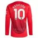 Maglia Manchester United Marcus Rashford 10 Gara Home 2024/25 Maniche Lunghe