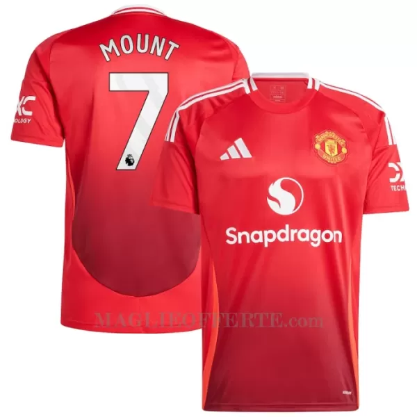 Maglia Manchester United Mason Mount 7 Gara Home 2024/25