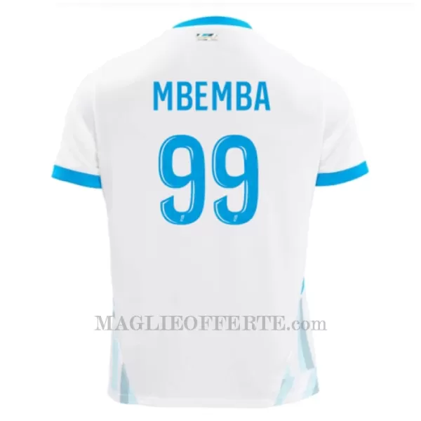 Maglia Olympique Marsiglia Mbemba 99 Bambino Gara Home 2024/25