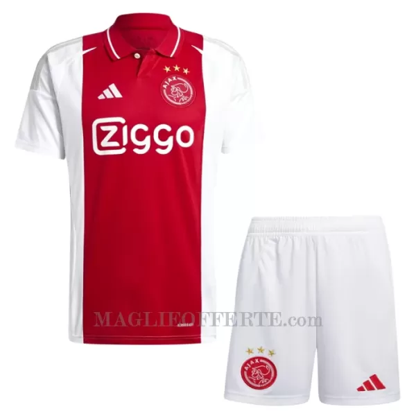 Maglia AFC Ajax Bambino Gara Home 2024/25