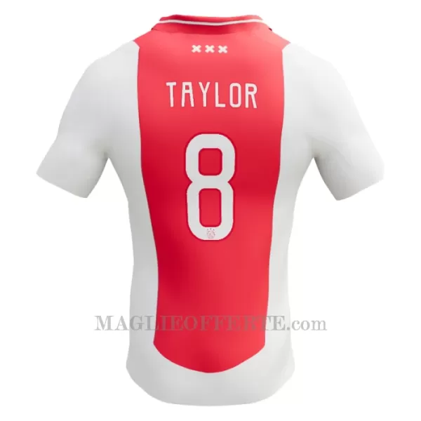 Maglia AFC Ajax Kenneth Taylor 8 Gara Home 2024/25