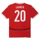 Maglia Austria Konrad Laimer 20 Gara Home Euro 2024