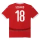 Maglia Austria Romano Schmid 18 Gara Home Euro 2024