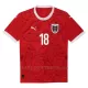 Maglia Austria Romano Schmid 18 Gara Home Euro 2024