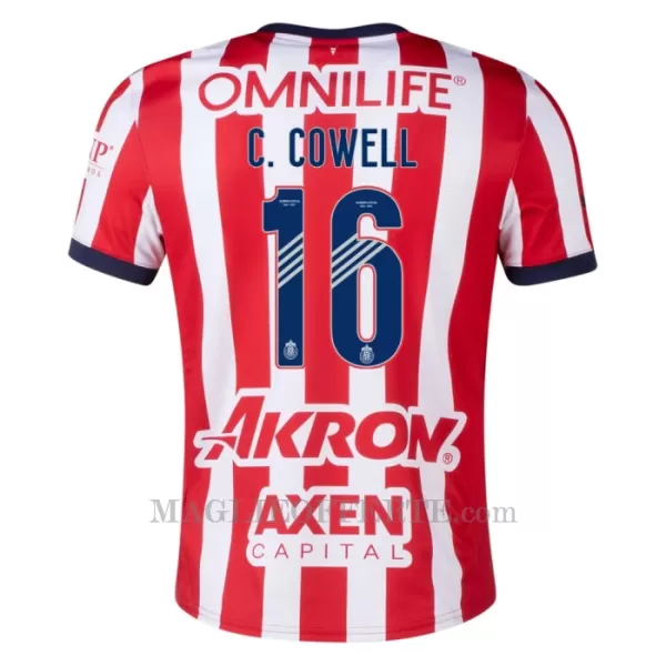 Maglia CD Guadalajara C. Cowell 16 Gara Home 2024/25